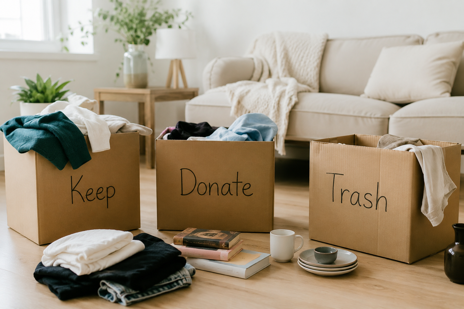 Organized home and lifestyle space